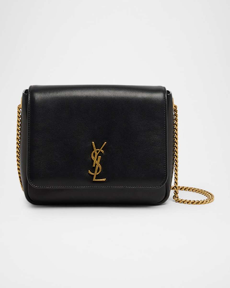 Kate YSL Flap Shoulder Bag in Leather